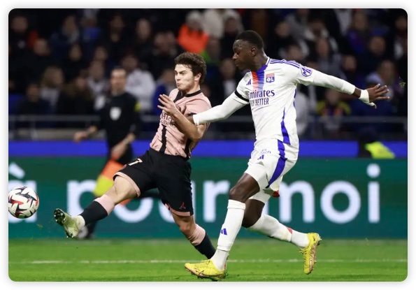 阿什拉夫雙響登貝萊破門 巴黎3-2里昂各賽事8連勝