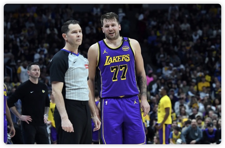 東契奇32+10+7約基奇低配三雙 老詹25+9湖人降服掘金