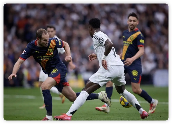 莫德里奇世界波維尼修斯破門(mén) 皇馬2-0赫羅納追平榜首