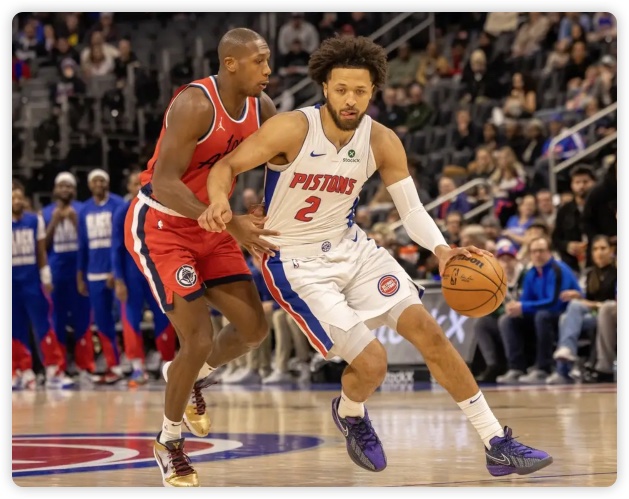 坎寧安32+9哈登兩雙 倫納德缺陣活塞勝快船豪取7連勝