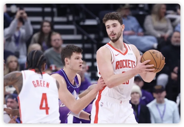 申京27+12喬治30+8 馬爾卡寧23分火箭遭爵士逆轉(zhuǎn)